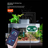 WiFi Online pH TDS Controller 3-in-1 pH/TDS/TEMP Water Quality Detector pH Controller with Relay Plug Repleaceable Electrode