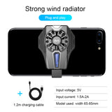Mobile Phone Cooling Universal Semiconductor Radiator Phone USB Rechargeable Cooler Fan Game Pad Holder Stand Radiator Mute Fan