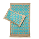Non-Slip Acupressure Cushion Massage Mat Body Pain Spike Fitness Pilates Exercise Pillow Yoga Mat Gift Bag Applicator Relaxation