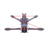 HAOYERC 4-inch Ultra Light HD Image Transmission Frame For Huafei FPV Voyage Through Machine Racing Drone 4inch Propellers