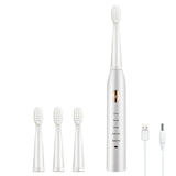 Powerful Ultrasonic Sonic Electric Toothbrush USB Rechargeable Tooth Brush Adult Electronic Washable Whitening Teeth Brush