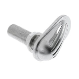 Marine Boat Intake Strainer Stainless Steel 316 1/2"Thru‑Hull Water Pickup Filter Scoop for Marine Boat,Yacht,Kayak etc