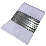 Empty Solid Watercolor Box acuarelas aquarela Case Tin for 48 Colors Artist Drawing Paint Box Palette Painting Supplies