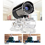 USB Webcam Web Camera 12MP With Microphone Driver-Free Web Camera Webcams For Desktop Laptop Computer Web Cameras 30FPS