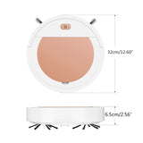 Robot Vacuum Cleaner, Strong Suction Automatic Bot Self Detects Stairs Pet Hair