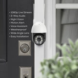 CHPT2 PTZ WiFi IP Dome Camera 1080P 2MP Digital Zoom Wireless Security CCTV Camera Audio Surveillance