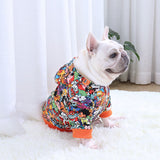 Cute Cartoon Winter Warm Dog Clothes Cotton Hoodies Clothes for Small medium dogs Costumes Coat For Cat French Bulldog Chihuahua