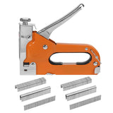 3 in 1 Stapler Nail Gun of 1000 Nails Staple Gun Nail Shooter Manual Staple Upholstery Furniture Nailer Tool Heavy Duty for Home