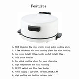 Pizza Maker Electric Baking Pan Crepe Maker Skillet Pancake Baking Machine Pie Arabic Bread Maker Machine