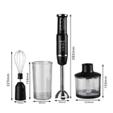 Multifunctional Blender 600W Immersion Hand Stick Blender Vegetable Meat Grinder Mixer With Whis Smoothie Cup Milk Shake 3 in 1