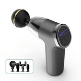 2020 New LCD Display Mini Massage Gun Neck And Back Percussion Massager Relax Body Relaxation Electric Home Exercise Equipment