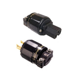 Furutech FI-11 US Power Plug 24K Gold Plated IEC Connector 15A/125V HiFi Audio Adapter
