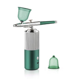 Mini Airbrush Kit With Compressor Multi-Function Art Painting Nano Spray Gun Nail Airbrush Cake Decorating Makeup Tattoo Sprayer