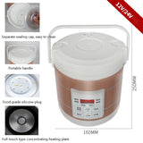 12V 24V Mini Rice Cooker Car Truck Soup Porridge Cooking Machine Food Steamer Electric Heating Lunch Box Meal Heater Warmer