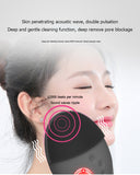 2020 HOT ipx7 Waterproof Electric Silicone Face Cleaning Brush Facial Cleansing Sonic Vibration Pore Scrubber Brush