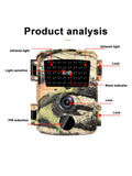 Mini Camera HD1080P HD Infrared Camera Outdoor Camera Hunting Camera IP54 Waterproof