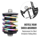 Bicycle Rear Shock Absorber Spring Suspension Replacement for Most Brompto n Folding Bikes Shock Absorber Bike