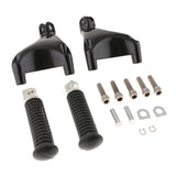 Universal Footrest Motorcycles Foot Pegs Compatible with  XL 8800 2014 (with Mounting Parts)