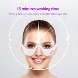 EMS Eye Massager Vibration Microcurrent Pulse Infrared Heat Compress Eyes Mask Fatigue Relief Beauty Device Anti Dark Circle
