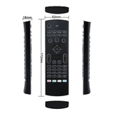 MX3 Air Mouse Smart Voice Remote Control IR Learning 2.4G RF Wireless mini Keyboard Backlit For Smart Android TV Box Laptop PC