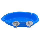 Bird Bath Tub Bowl Basin Parrot Cage Hanging Bathtub Box Bird Feeder Birdbath Parrot Bath Swimsuit Supplies
