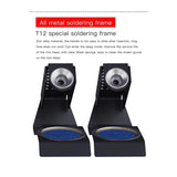 I2C T12 Plus soldering station electronic 240W Double Welding Iron Portable Digital Adjustable Temperature Quick Heating Table