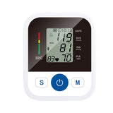 Blood Pressure Monitor Tensiometer Upper Arm Automatic Digital BP Machine Pulse Heart Rate sphygmomanometer Monitor