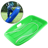 Snow Sled Sand Grass Skiing Outdoor Winter Games Tools Sledge Downhill Toboggan Sleigh Sliding Work Garden Sled for Kids Adults