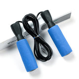 Bearing Skip Rope Adjustable MMA Boxing Skipping Sport Jump Ropes Workout Fitness Equipment with Thickened Anti-slip Foam Black
