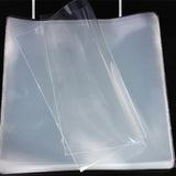 100Pcs LP Vinyl Record Bag 12 Inch Outer Bag Protective Sleeve Black Plastic Envelope Bag Vinyl Record Jacket Tube