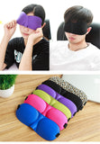 10Pcs 3D Sleep Eye Mask Soft Sleeping Eyeshade Nap Blindfold Home Office Travel Heath Care