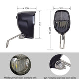 Bike Light Set With Parking Light Headlight For Rear Light LED Bicycle Dynamo Light