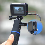 New 2 in1 Selfie Stick & Power Bank 5200mAH Battery Hand Grip Tripod For Gopro / Sony / OSMO Action /Insta360 Camera Accessories