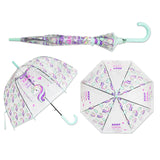 Kids Umbrella Unicorn Transparent Umbrellas Children Laser Umbrella Cute Cartoon Alpaca Girl Umbrellas Sakura Dropshipping