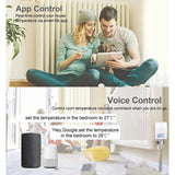 Tuya Smart Zigbee Radiator Actuator TRV Programmable Thermostatic Radiator Valve App Remote Temperature Controller