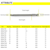 100mm S2 Hexagon Screwdriver Bit Set Magnetic Electric Bit Hex Wind Bit For Power Tools H2 H3 H4 H5 H6 H8 H10 H12 H14
