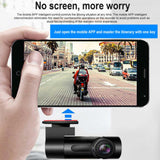 1080P HD Mini Car Dash Cam DVR Night Vision Auto Drive Vehicle Video Recorder Dash Cam APP Control 24 Hours Loop Recording
