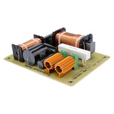 2 Way Audio Crossover Tweeter Bass Speaker Crossover Professional Frequency Divider Stage Filter for 15 Inch Speaker