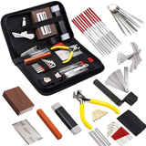 Guitar Tool Kit for Repairing Electric Guitar Care Kits for Bass Mandolin Banjo Ukulele Neck Measurement String Distance
