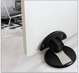 Stainless Steel Magnetic Door Stopper Adjustable Door Holder Non-punch Sticker Water-proof Door Stop Furniture Door Hardware