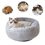 Orthopedic Dog Cat Bed with pillow Comfortable Soft Sleeping Mat for small big french bulldog chihuahua pitbull dogs bed product