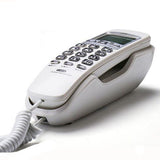 Retro Wall Mounted fixed Telephone Corded Phone Landline Antique For Home Hotel office Small Extension caller ID hang up