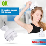 Pet Cat Dog 3D Head Massager Vibrating USB Wireless Waterproof Scalp Massager Promote Head Blood Circulation Health Care Tool