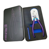 New TALA Single Blade Nipper 4.0 Pliers Multifunctional Bent Non-Scale Long Nose For Electrical Parts Unisex Purple