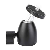 Mini Ball Head Q39 360 Degree Rotating Panoramic Aluminum Tripod Head with 1/4 inch Screw Hole for DSLR Camera Camcorder