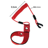 1PCS Stop Kill Safety Lanyard Red Wrist Strap 160cm TPU Tether 1PCS Accessories Boat Cord Emergency Engine high quality