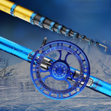 5.6m 6.3m 7.0m Front -end Fishing Rod Super Light Super Hard Three-positioning Stream Pole Do Not Cut Line