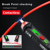 HABOTEST HT100 Non Contact AC Voltage Detector Pen Tester Sound Light Alarm Circuit Breaker Checker With Flashlight
