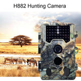 H882 Hunting Camera 1080P 5MP Wild Life Camcorder Infrared Night Vision Waterproof Camera HD Scouting Cam Outdoor Accessories