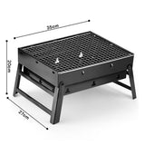 Barbecue Charcoal Grill Folding Portable Backyard Patio BBQ Shish Kebab Meat Cooker Tool for Outdoor Camping Hiking Picnic